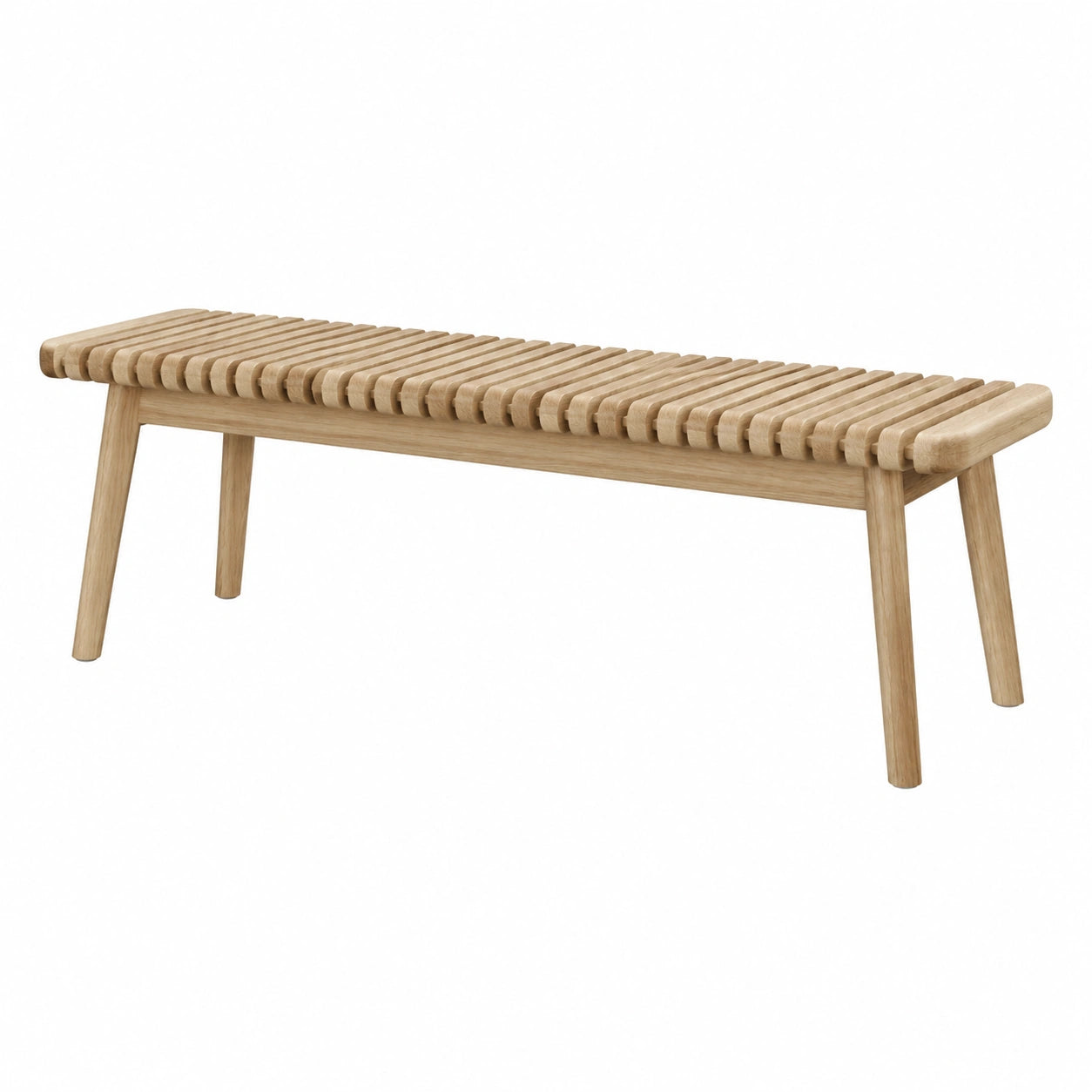 Holzbank Eiche Massivholz 120cm