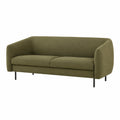 Modernes 3-Sitzer Sofa Stoff Grün